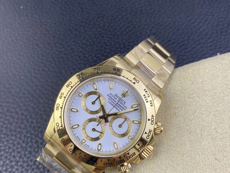 Rolex Daytona Yellow Gold White Dial