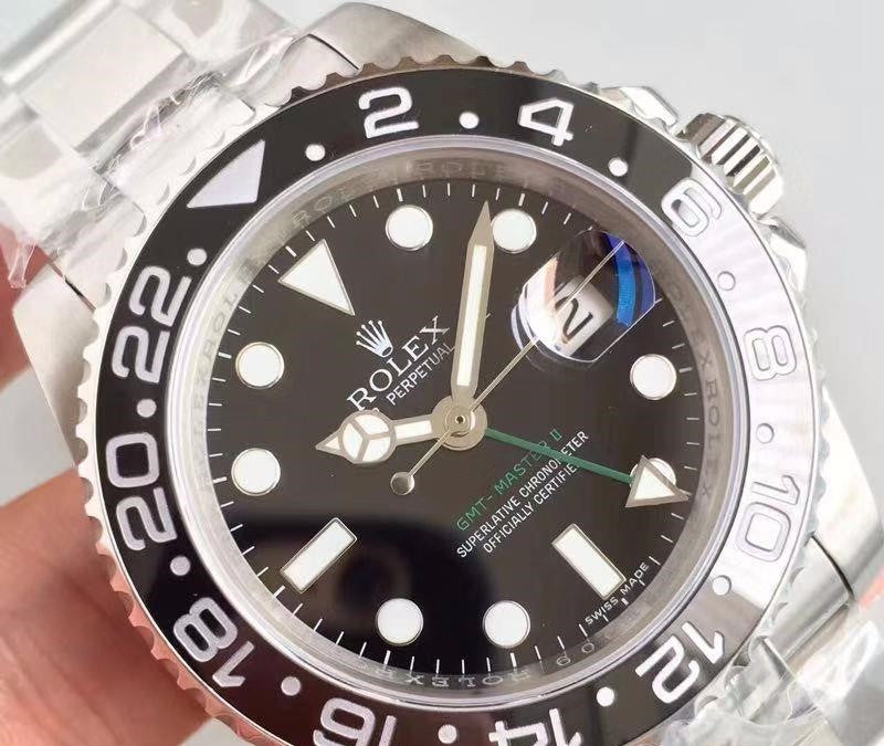 Rolex Gmt-Master II Steel Black Dial