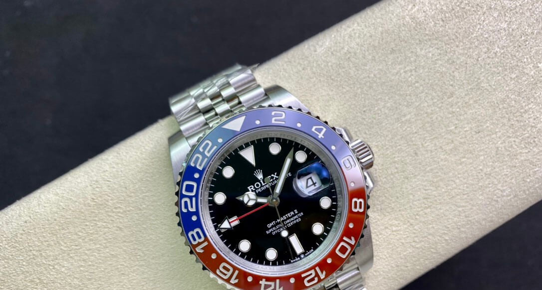 Rolex Gmt-Master II Pepsi Black Dial Jubilee