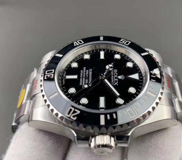 Rolex Submariner noDate SS Black Ceramic Bezel