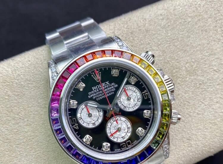 Rolex Daytona Steel  Rainbow 40mm