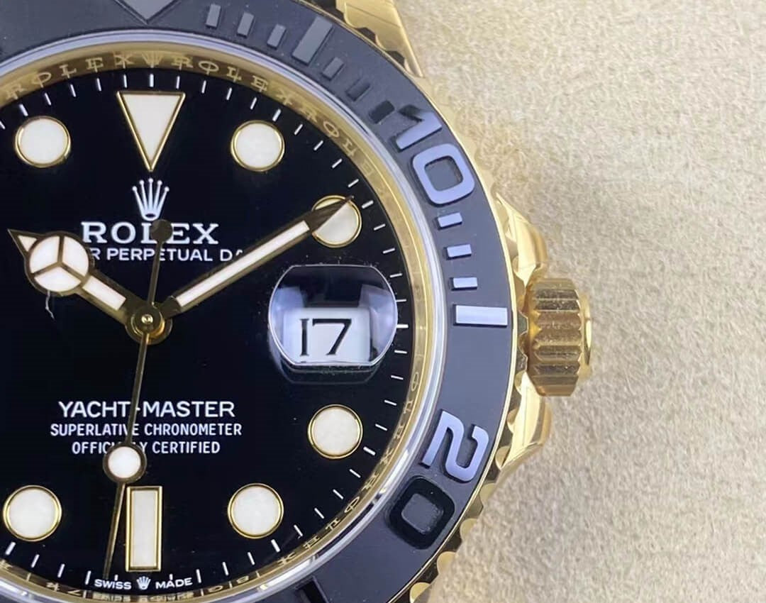 Rolex Yacht-Master 42MM Yellow Gold OysterFlex