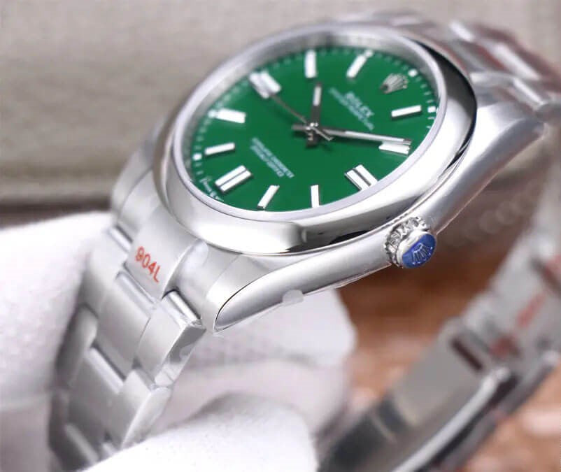 Rolex Oyster Perpetual 41mm Green Dial