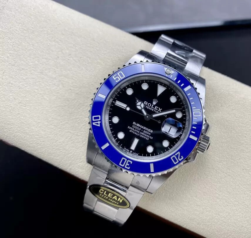 Rolex Submariner Smurf Black Ceramic Blue Bezel