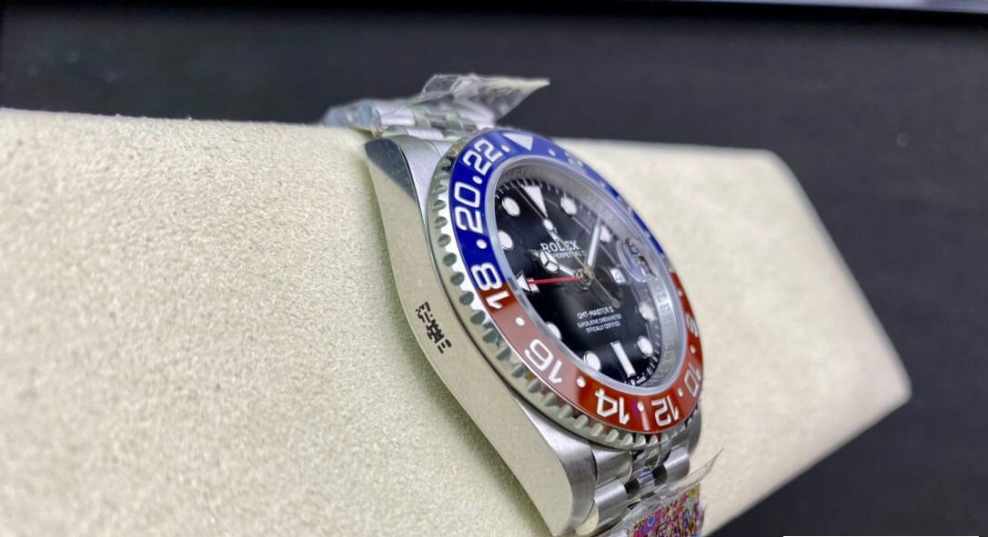 Rolex Gmt-Master II Pepsi Black Dial Jubilee