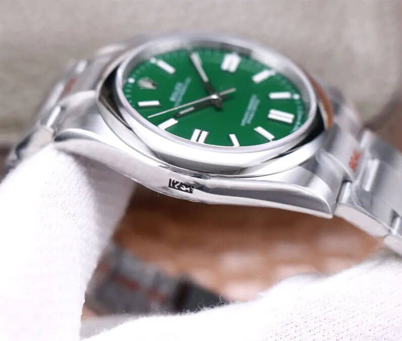 Rolex Oyster Perpetual 41mm Green Dial