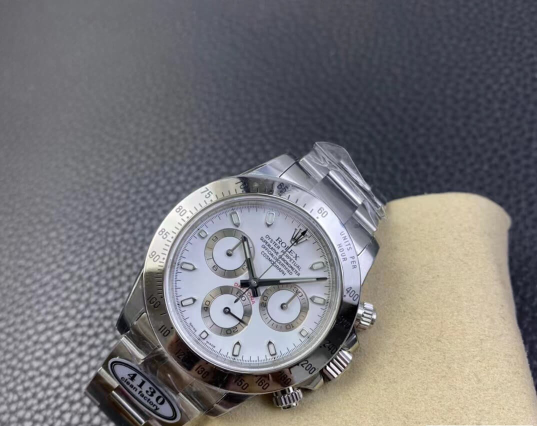 Rolex Daytona Steel White Dial