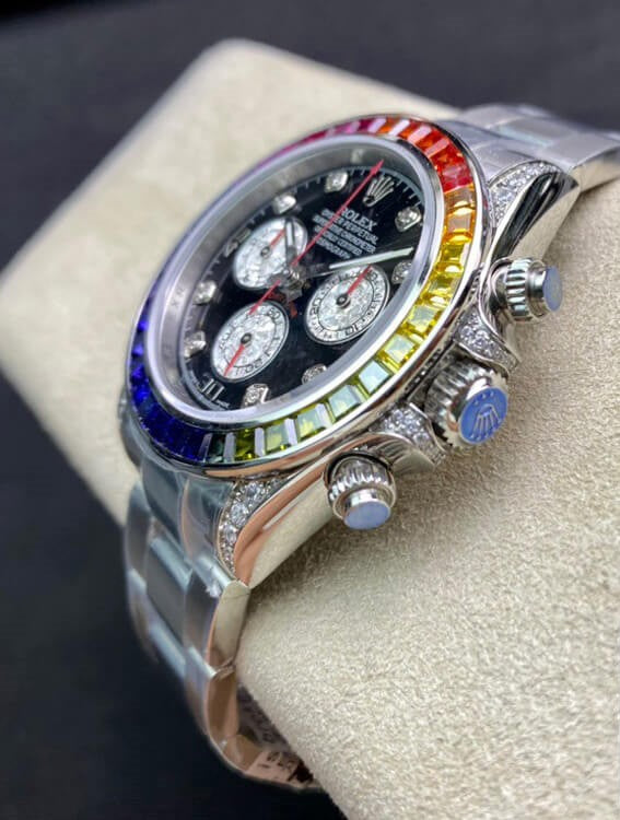 Rolex Daytona Steel  Rainbow 40mm