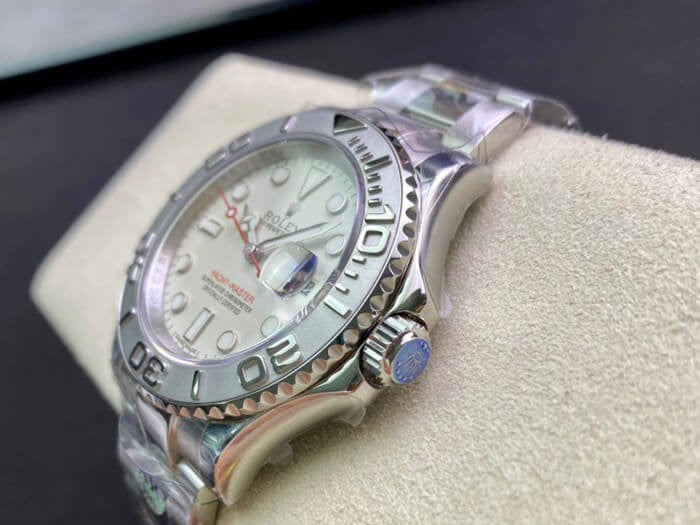 Rolex Yacht-Master 40 Platinum Dial