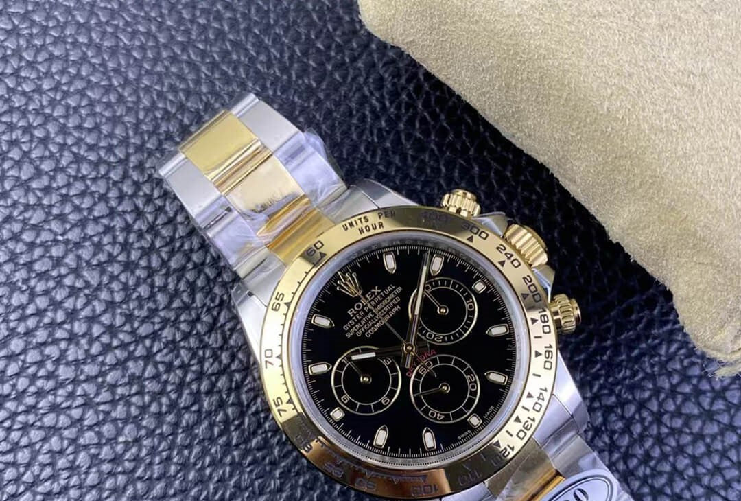 Rolex Daytona Two Tone Black Dial