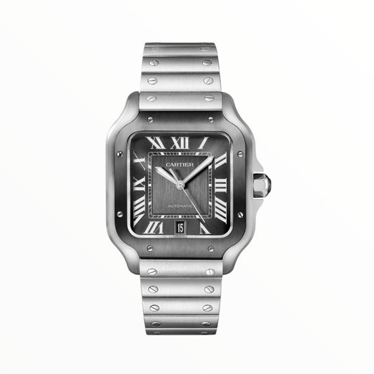 Santos 39mm Black Dial