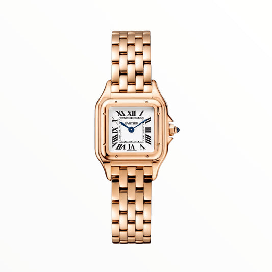Panthere 33mm Pink Gold White Dial