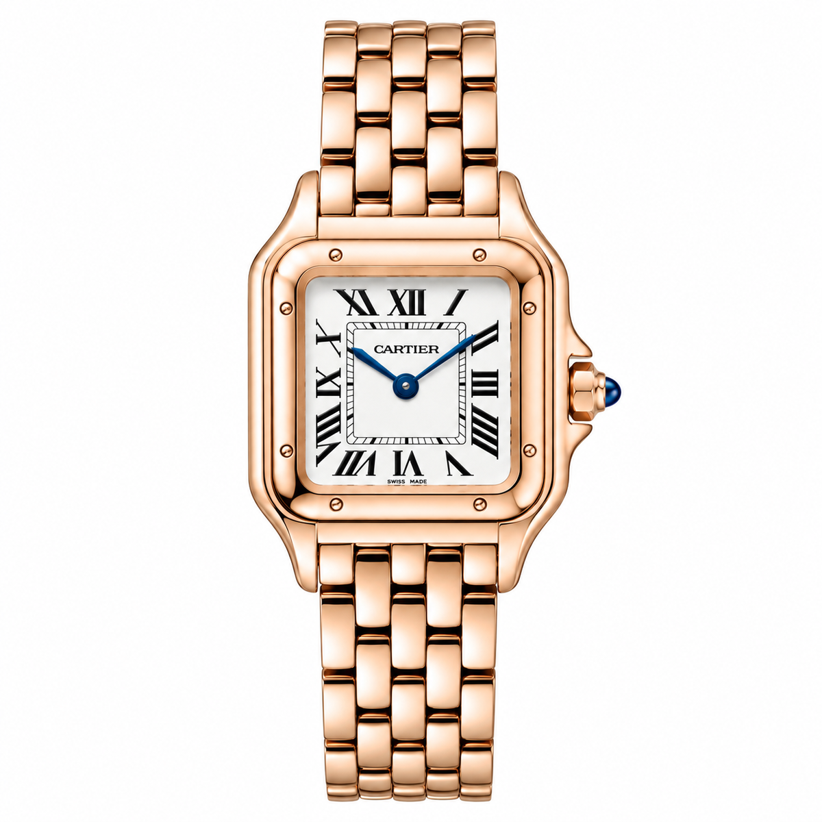Panthere 33mm Pink Gold White Dial