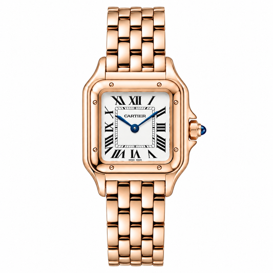 Panthere 33mm Pink Gold White Dial