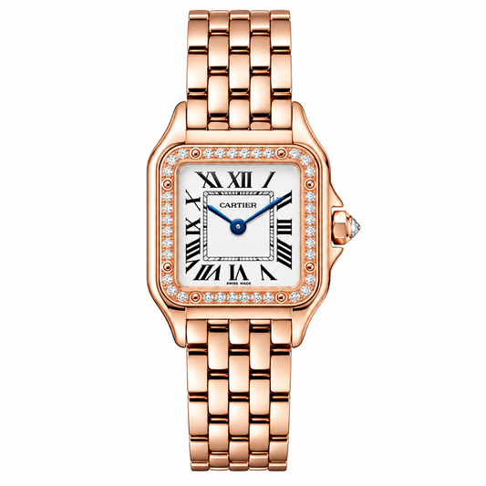 Cartier Panthere — Full Rose Gold Diamonds 33mm