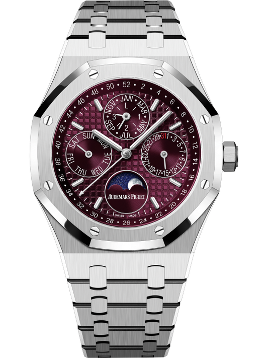 Audemars Piguet Royal Oak Chronografh Watch Purple Dial 41mm