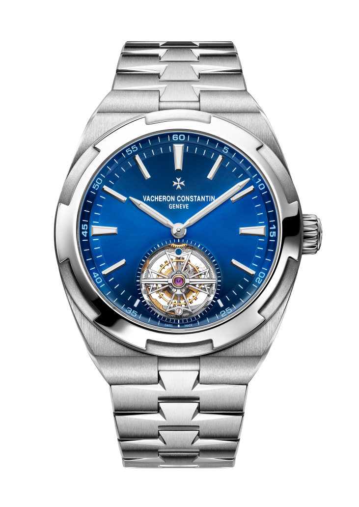 Overseas Blue Dial Tourbillon Automatic Men’s Watch