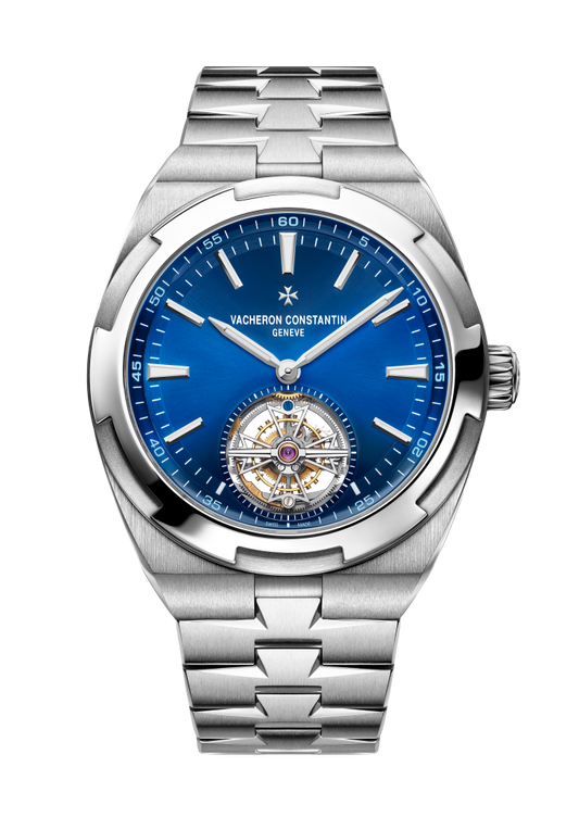 Overseas Blue Dial Tourbillon Automatic Men’s Watch