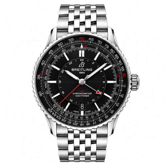 Breitling Navitimer GMT — Black Dial 41mm