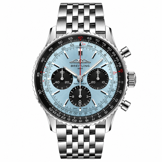 Breitling Navitimer Chronograph Ice Blue Reverse Panda 41mm