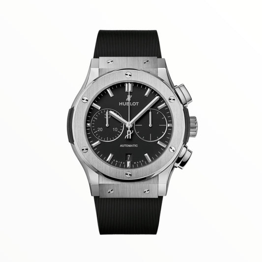 Hublot Classic Fusion Chronograph Black Dial Steel 45MM