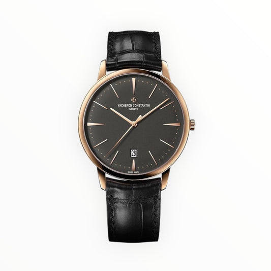 Patrimony 40mm Gold Black Dial 40mm Men’s Watch