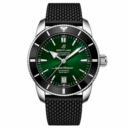 Breitling SuperOcean Heritage B20 Automatic 44mm Green Dial With Black With Strap
