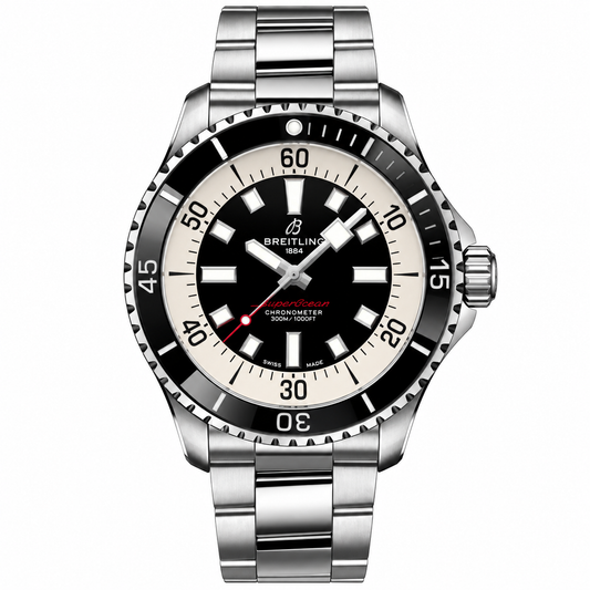 Breitling SuperOcean Automatic Stainless Steel Black Dial 44mm