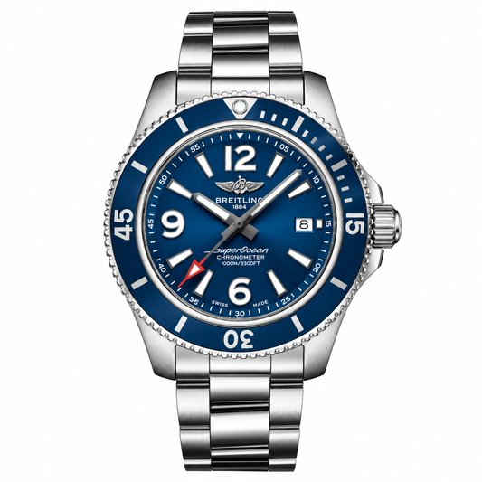 Breitling SuperOcean Steel Blue Dial 44mm