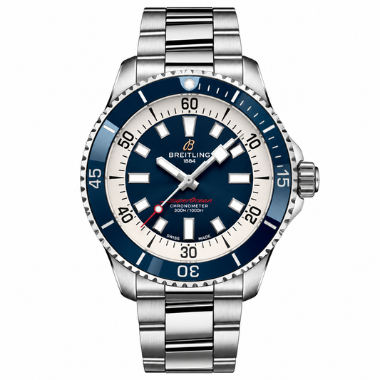 Breitling SuperOcean Automatic Stainless Steel Blue Dial 44mm