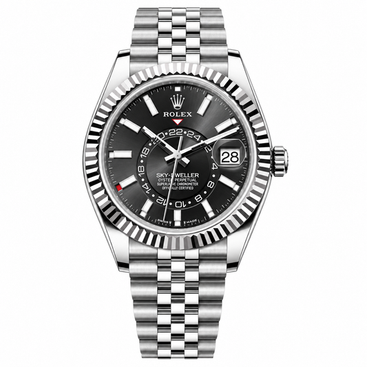 Rolex Sky-Dweller – Black Dial Jubilee 42mm