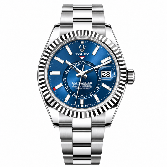 Rolex Sky-Dweller – Blue Dial Steel Oyster 42mm