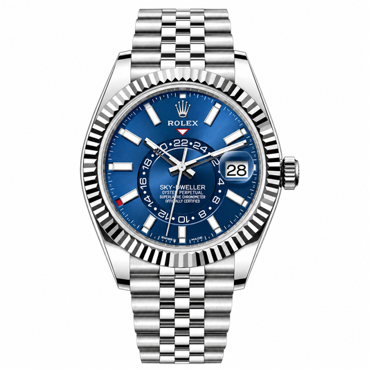 Rolex Sky-Dweller – Blue Dial Steel Jubilee 42mm