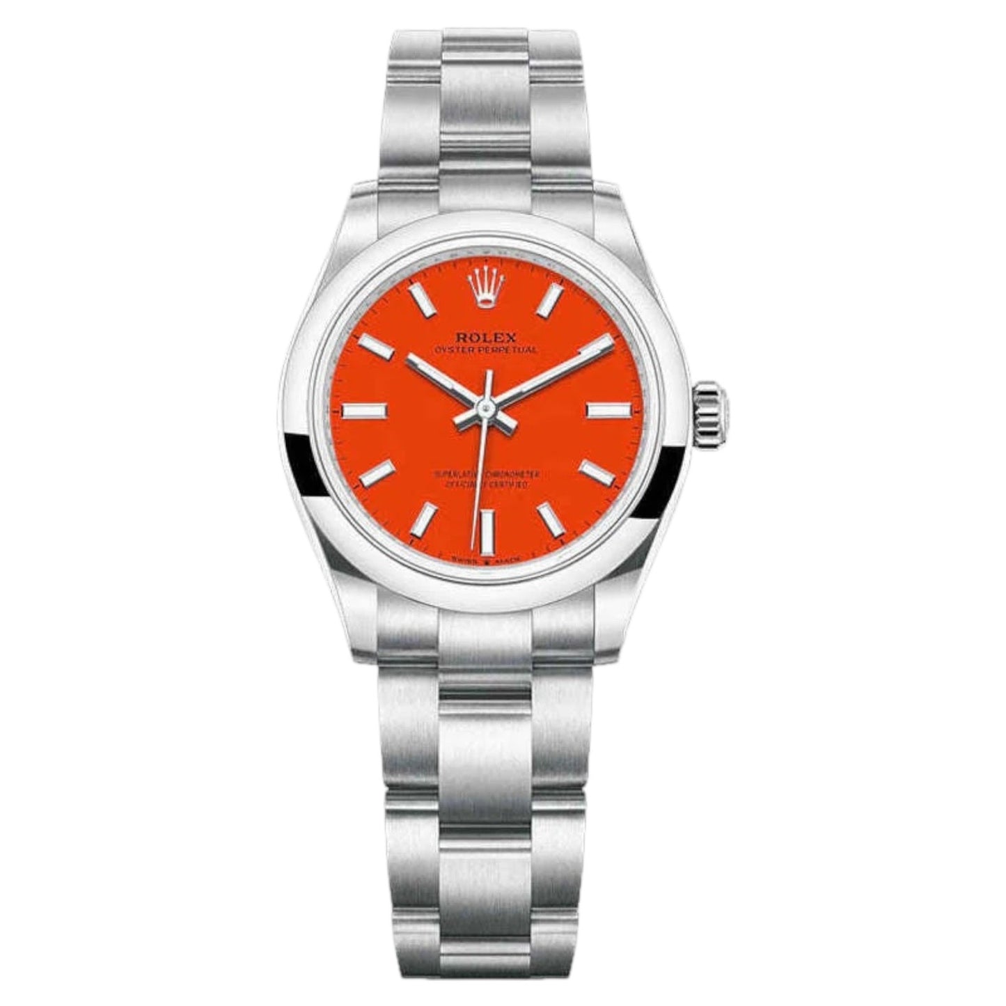 Rolex Oyster Perpetual 31mm Coral Dial