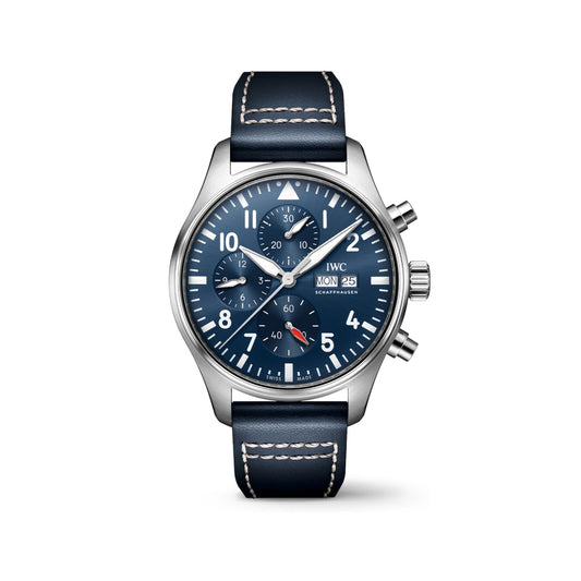 IWC Pilots Captain Blue Chronograph Watch 41ΜΜ