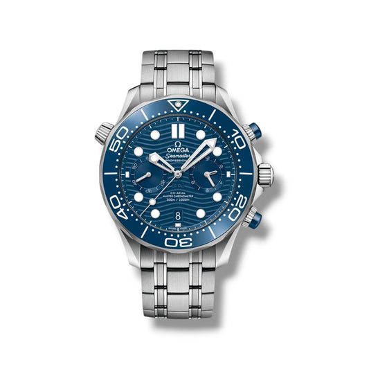 Omega Seamaster Diver 300M Chronograph Blue Dial 44mm