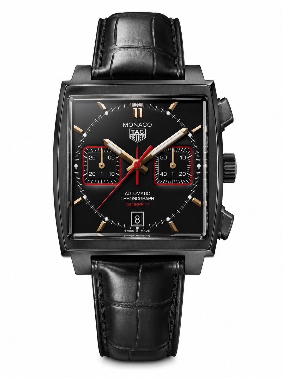 Tag Heuer Monaco Black Red