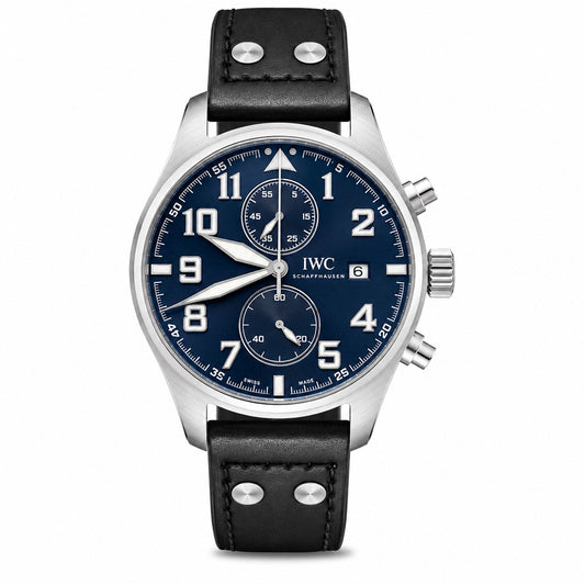 Iwc Pilot Numerals Black Dial