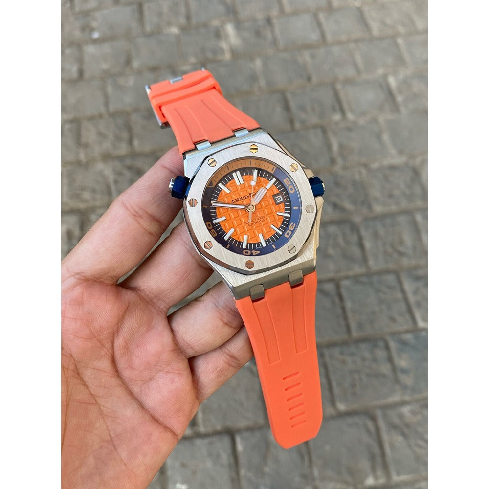 Audemars Piguet Royal Oak Offshore Diver Watch-Orange Dial42mm