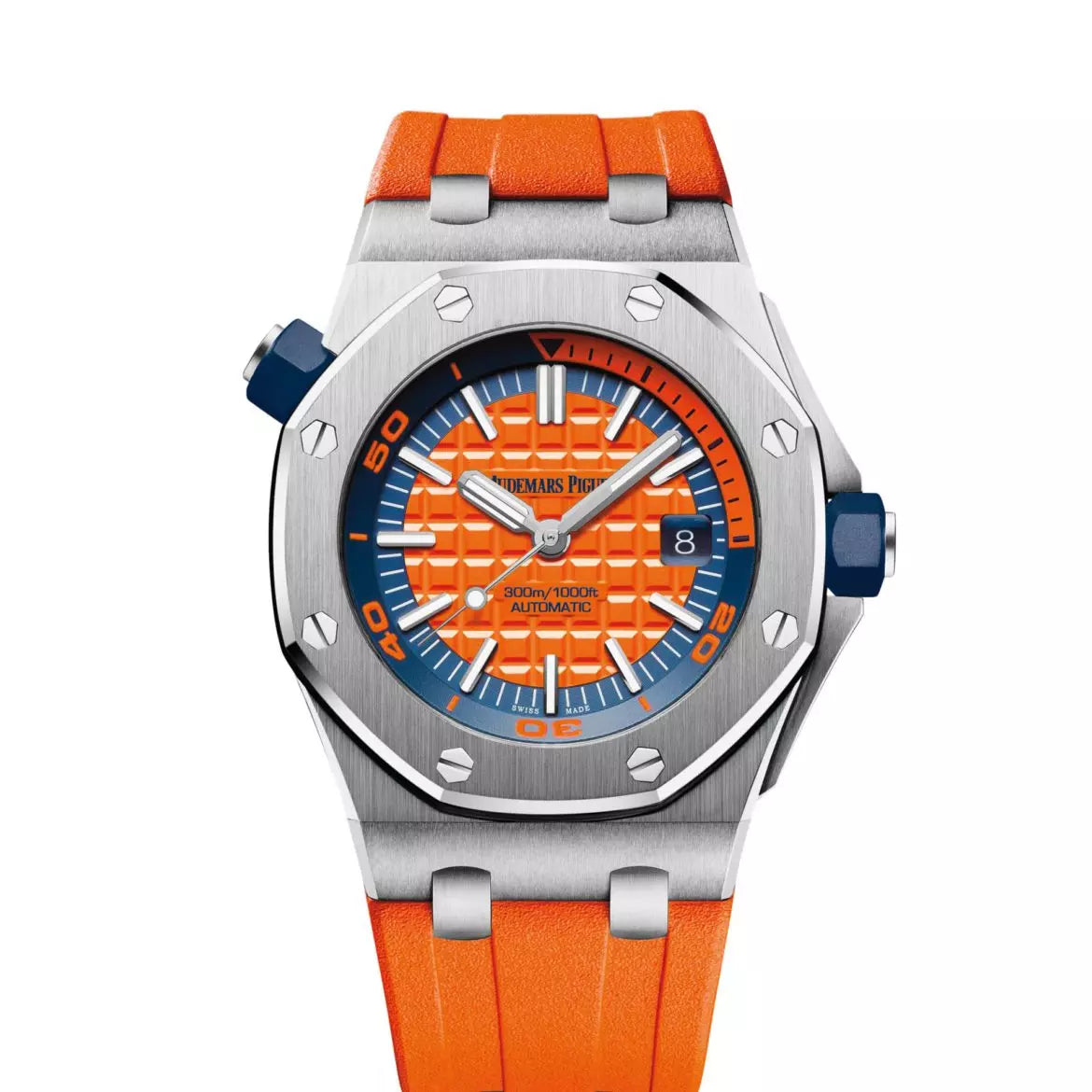 Audemars Piguet Royal Oak Offshore Diver Watch-Orange Dial42mm