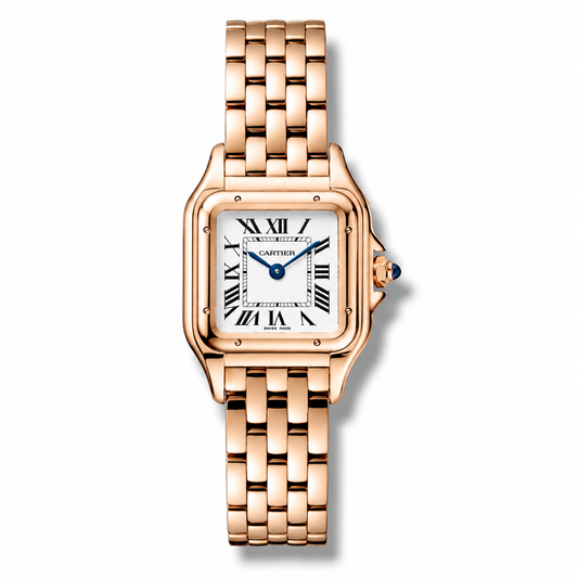 Panthere 33mm Pink Gold White Dial
