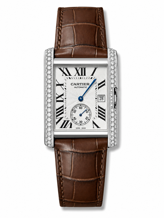 Cartier Tank Diamond Bezel Automatic 44mm