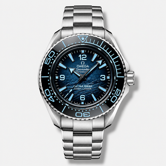 Omega Seamaster Planet Ocean Ultra Deep Summer Blue Edition 6000M Chronometer 45.5mm