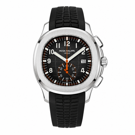 Patek Philippe Aquanaut Black Dial Chronograph Watch