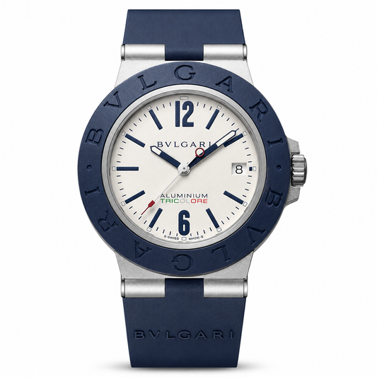 Bulgari Aluminium Blue Tricolore