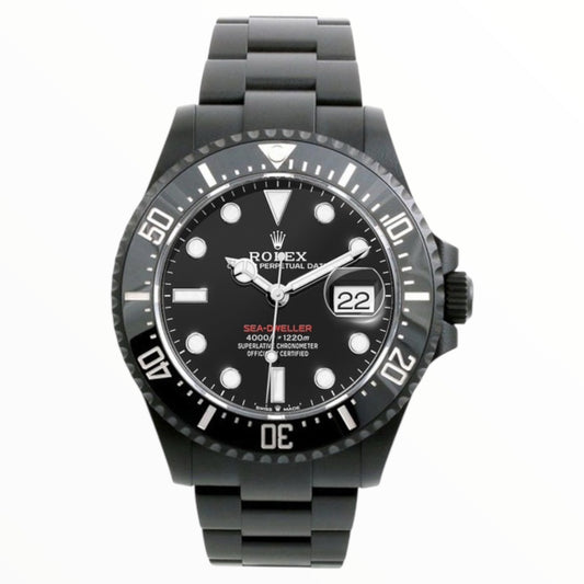 Pro-Hunter Sea-Dweller Deepsea Black Dial Ceramic 44mm 