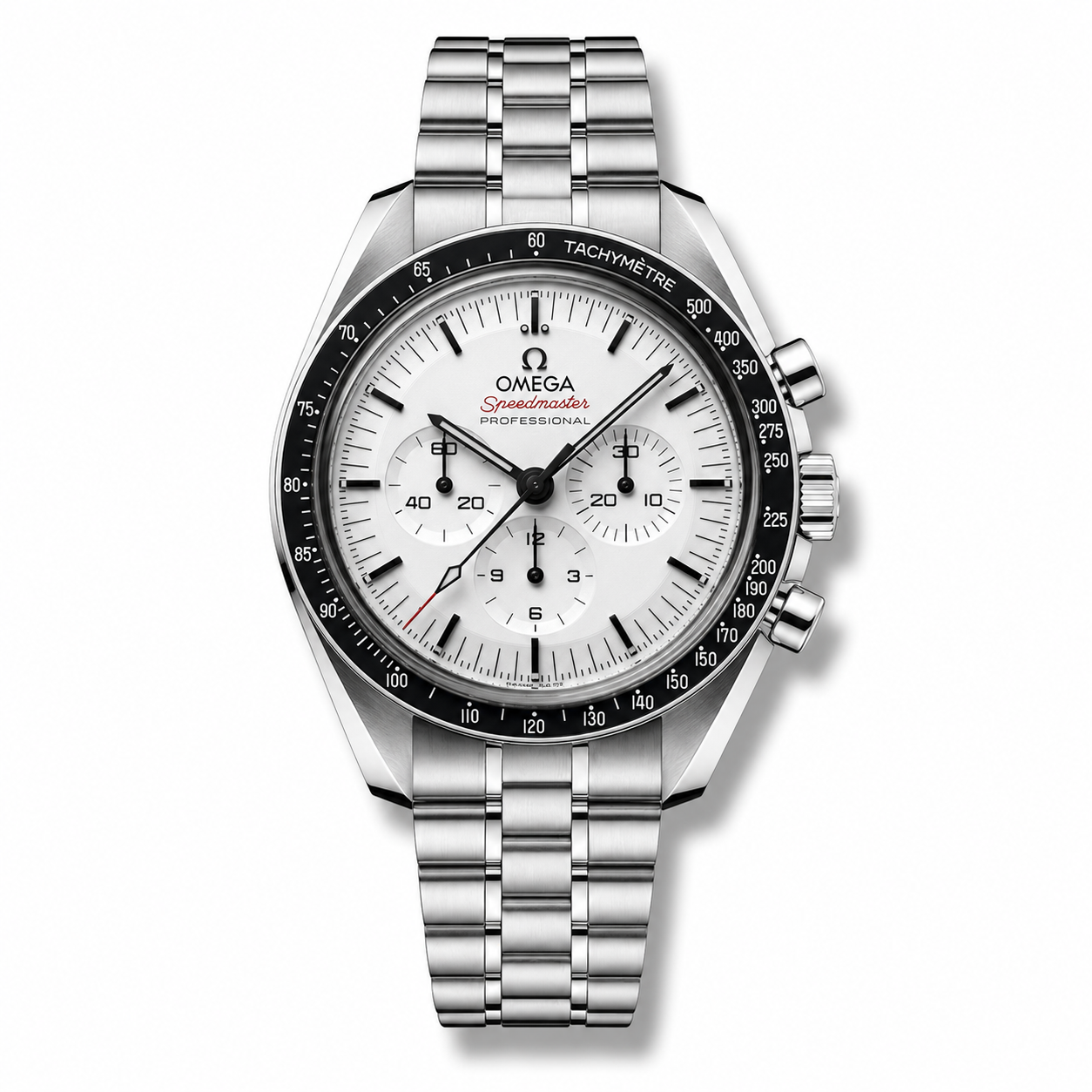 Omega Speedmaster White Dial Moonwatch Professional CoAxial Master Chronometer Chronograph 42 mm