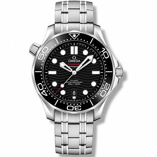 Omega Diver 300M CoAxial Master Chronometer Black Dial 42 mm