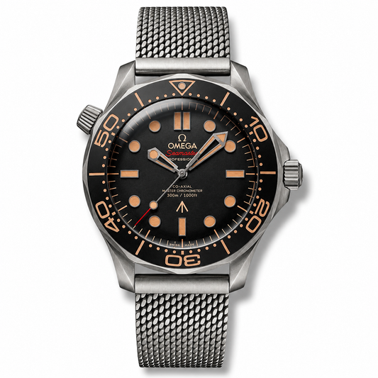 Omega Diver 300M CoAxial Master No Time To Die Black Dial 42 mm
