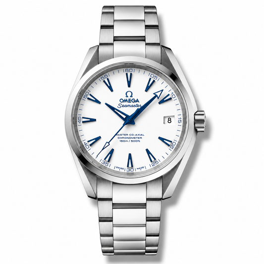 Omega Aqua Terra 150M CoAxial Master Chronometer White Dial 41mm